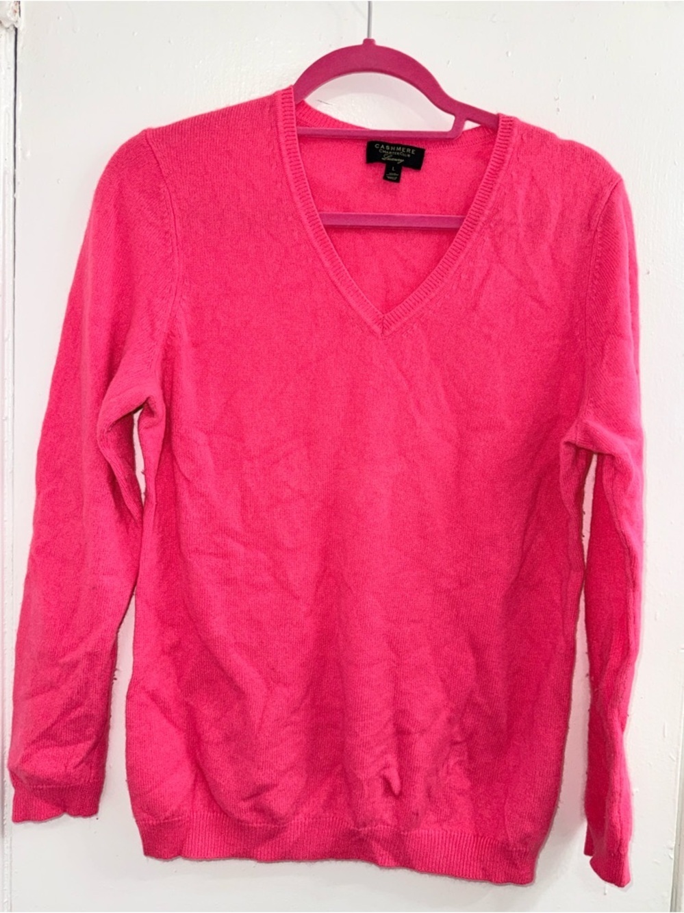 Charter Club 100% cashmere sweater size L